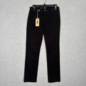 NEW Keirin Cut Chino Pants Mens 28x32 Black Trousers Weightlifting‎ Athletic Cut
